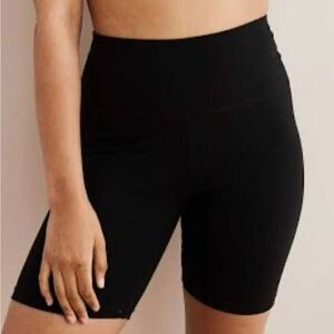 Aerie Black High-Waisted Bike Shorts